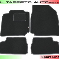 Il Tappeto Auto NISP03301 2002>2010 Tappeti moquette auto su misura antiscivolo sport line