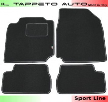 Il Tappeto Auto NISP03301 2002>2010 Tappeti moquette auto su misura antiscivolo sport line