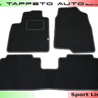 Il Tappeto Auto OPSP03403 Tappeti moquette auto su misura antiscivolo 2 clip sport line
