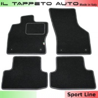 Il Tappeto Auto VWSP04009 2012> Tappeti moquette auto su misura antiscivolo 4 clip sport line