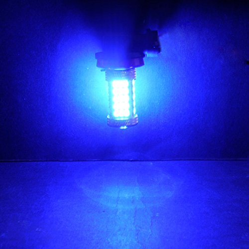 ILS - 2 pieces H11 2835 Blue LED Nebbia Light 7.5W Daytime Running Lampadina con Aluminum Housing