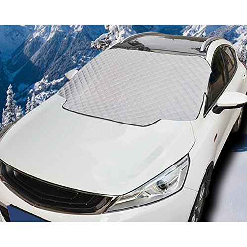 In Cotone di Alluminio Ispessito Auto Parabrezza Paravento Protezione Ghiaccio Gelo Protezione Auto Parabrezza Ombrellone 100 x 147cm