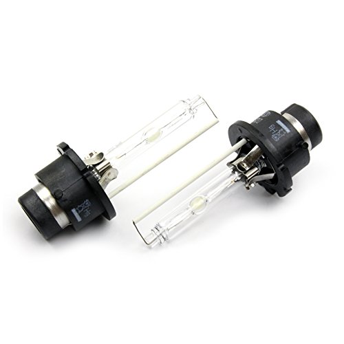 inion® Set – D2S – Bruciatore Di Due lampade Xenon HID 35 W 6000 K 12 Volt + 2 X T10 Base in vetro Lampade auto auto lampade