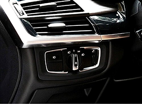 Inner Head Light switch Button cover Trim pezzi per auto di BM2S