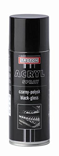 Inter Troton smalto acrilico nero lucido 400 ml spray