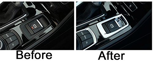 Interior ABS Chrome freno a mano elettronico Button cover Trim 1PC auto accessori decorazioni