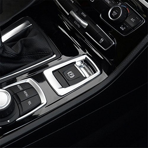 Interior ABS Chrome freno a mano elettronico Button cover Trim 1PC auto accessori decorazioni