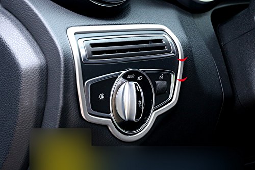 Interior Head Light Lamp regolare Button cover Trim 1PCS per auto di