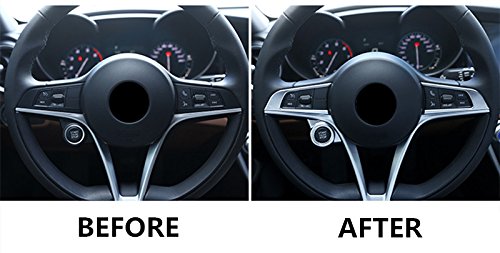 Interior Steering Wheel Button Frame cover
