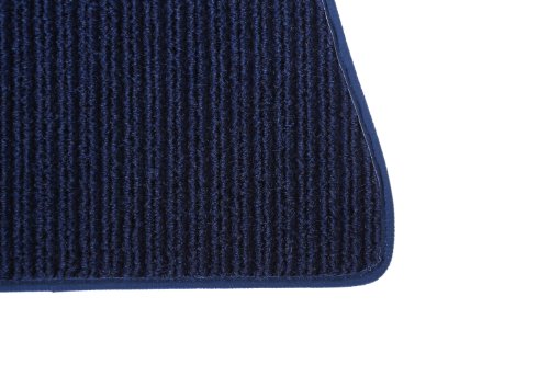 INTERMATS 411141 Rips tappetini auto Classe S tipo W140; colore tappeto: Blu, orlo: nastro in velluto