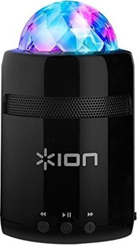 ION Audio Party Starter MKII Altoparlante Portatile Bluetooth, Ricaricabile, con Proiezione Luci Colorate e Vivavoce, Wireless