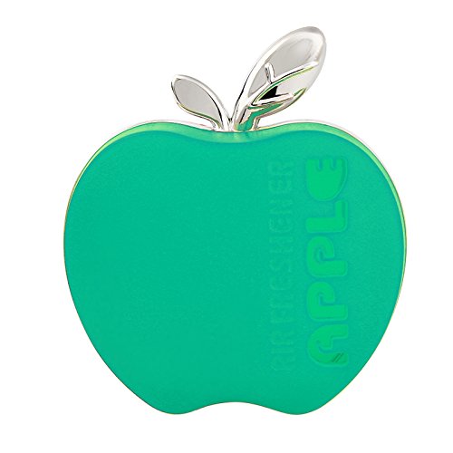 Itimo originale profumo deodorante a forma di mela arancione limone mela fragola lavanda auto profumo (verde)