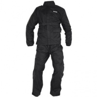 IXS - Set di pantaloni e giacca impermeabile, colore: Nero