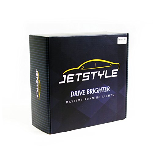 JetStyle Emblema LED 2005 - 2013, Marchio per Auto Griglia Anteriore Automobile, Logo ad Illuminazione Automatica, Anelli Risplendenti, Faretto Anteriore Luci Diurne DRL