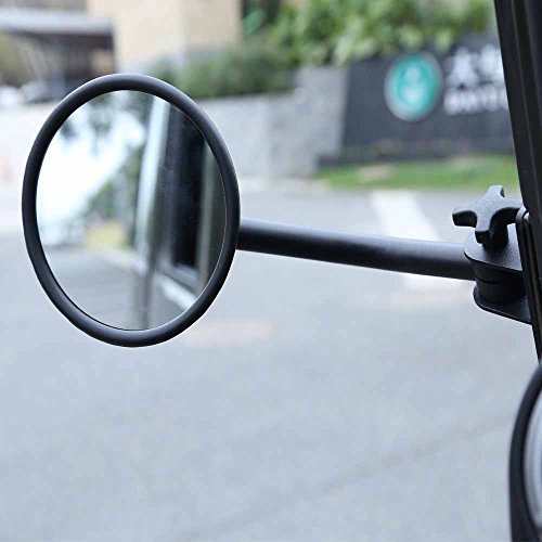 JK TJ JL 4X4 Round Mirrors SideView Mirrors Universal Auto Mirrors