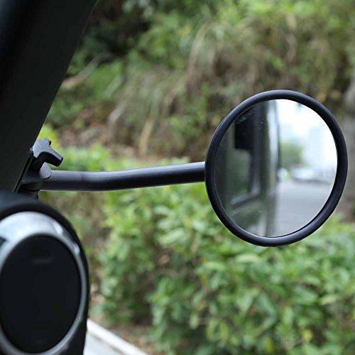 JK TJ JL 4X4 Round Mirrors SideView Mirrors Universal Auto Mirrors