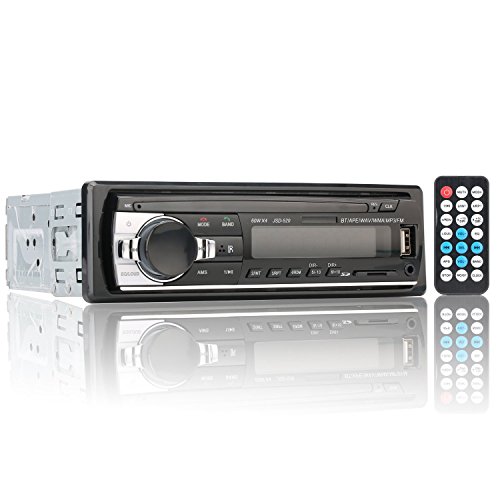 Jolliwin Bluetooth Autoradio, Car MP3 / WMA Player, Autoradio di alta qualità Bluetooth Stereo Radio Autoradio FM Ingresso USB / FM / SD / MP3 / AUX Ricevitore radio