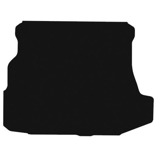 j.r. Tailor Fit tappetino bagagliaio standard, colore: Nero con bordo bianco