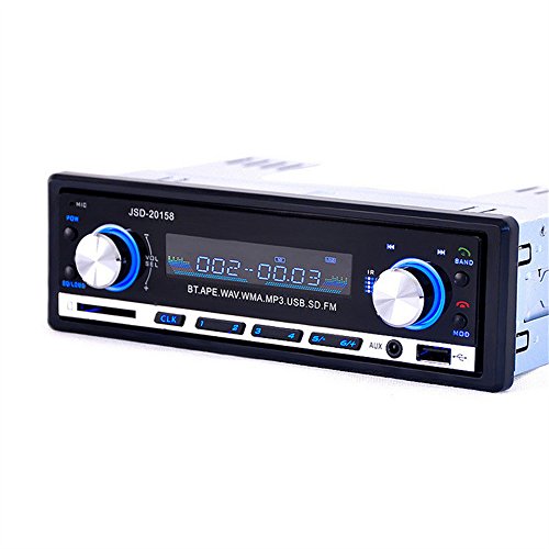 JSD-20158 Audio Stereo Per Auto Bluetooth In-dash Mp3 Radio FM 24v Universale