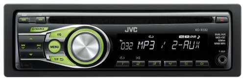 JVC KD-R 332 E 200W Bluetooth Black car media receiver - Car Media Receivers (4.0 channels, FM,MW, 24-bit, MOS-FET, Black, 200 W)