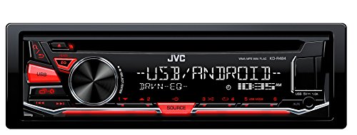 JVC KD-R484 Sintolettore con CD, Rosso