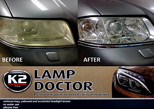 K2 PRO LAMP DOCTOR - Detergente per rimozione graffi fanali auto