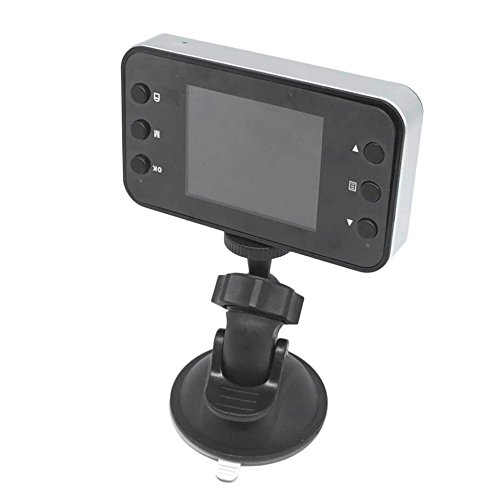 K6000 Car DVR Camera 2.3 pollici schermo Video Dash Cam Recorder Angolo di visione a 90 째 HD 720P Video Auto Camcorder con montaggio