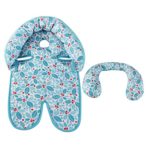 Kakiblin Baby Travle cuscino testa e collo cuscino di sostegno per passeggino, function-stroller, seggiolino auto, passeggino