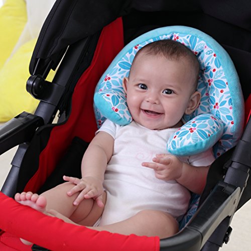 Kakiblin Baby Travle cuscino testa e collo cuscino di sostegno per passeggino, function-stroller, seggiolino auto, passeggino