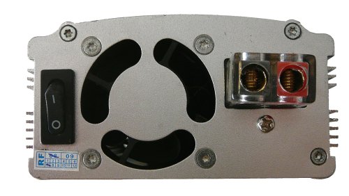 Kalea Informatique - Trasformatore di tensione da 12V a 220V (invertitore AC - DC), 200 W (400 W di picco), per accendisigari da auto, corpo in alluminio