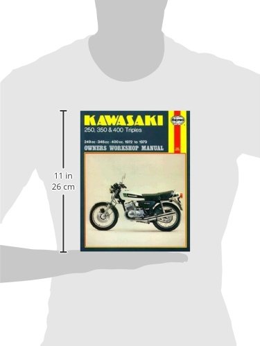 Kawasaki 250, 350 and 400 Triples Owners Workshop Manual: 