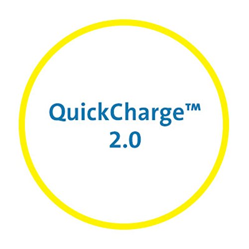 Kensington Powerbolt Caricabatteria da Auto con Quick Charge 2.0, 2.4A, Nero