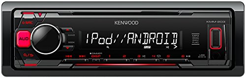 Kenwood KMM-203 Sintolettore con USB, Rosso