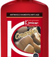 Kimicar 2490250 Creampel Crema Rigenerante Nutriente per Sedili in Pelle, 250 ml, Beige, Set di 1
