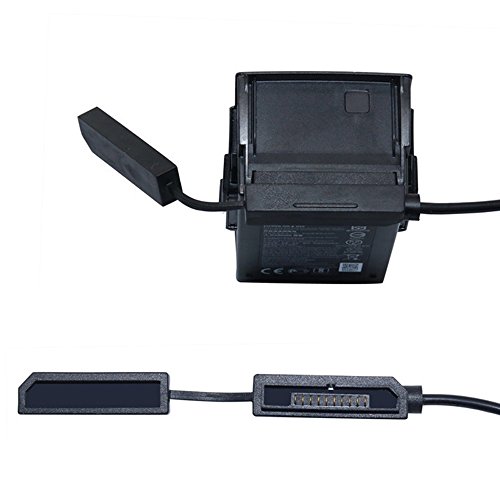 Kingwon 13.2 V 4.5 A caricabatteria da auto per drone DJI Mavic Air – Ricarica telecomando controller e 1 batterie completo in 50 minuti