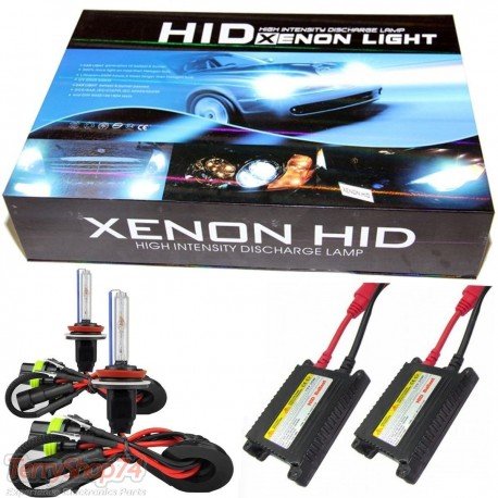 Kit conversione luci auto Per lampade xenon H7 colore 6000 k