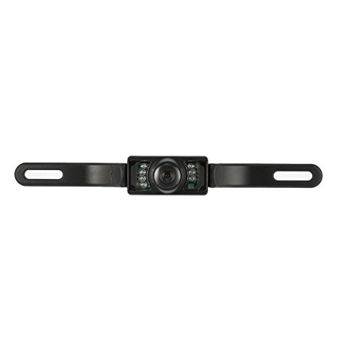 Kit di telecamere di retromarcia per auto con porta targa posteriore e sistema di visione notturna a LED universale con trasmettitore e ricevitore wireless 2.4G