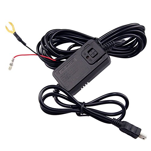Kit telecamera auto filo rigido Hardwire Dash Cam con commutatore mini USB interfacce