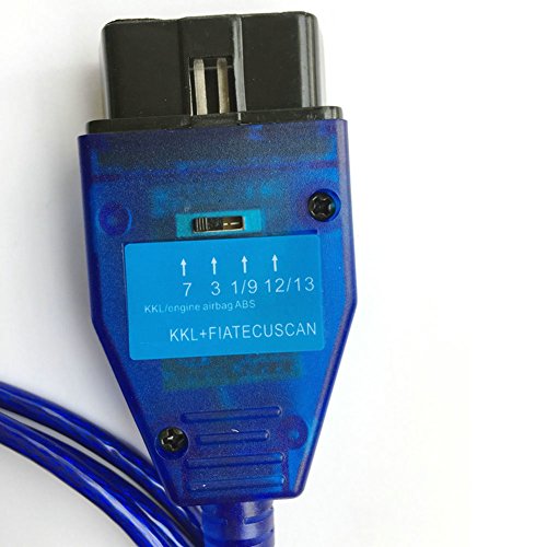 KKL 409.1 Switch OBD2 Diagnostic Interface Fiatecuscan Multiecuscan Diagnostic OBDII Lead