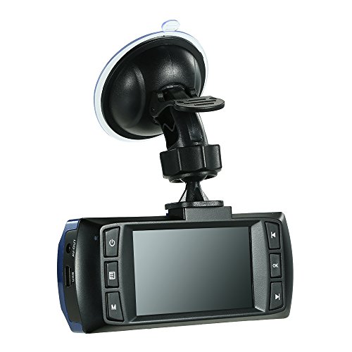 KKmoon 2.7" TFT HD Full 1080P Car DVR Dash Camera Videoregistratore Videocamera portatile Registratore di guida auto con G-sensore Visione notturna Registrazione in loop Monitor di parcheggio Blu