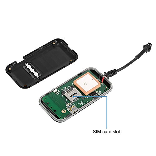 KKmoon GPS Tracker per Auto GSM Tracker Monitor Antifurto SMS iOS Andriod APP Allarme di Posizionamento in Tempo Reale per Auto, Moto e Camion