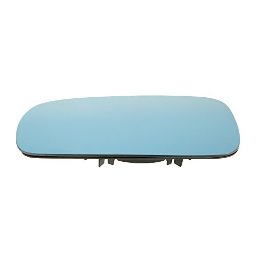 KKmoon Lato Sinistro Porta Ala Specchio di Vetro con Funzione Riscaldata Blu
