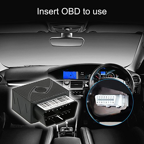 KKmoon OBD GPS Tracker Auto Mini GSM OBD II Spina di Sistema del Dispositivo di Monitoraggio del Veicolo e Play con Software e APP