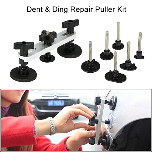 KKmoon PDR fai da te schiocca un danno Dent Ding Car Auto di riparazione del pannello carrozzeria Puller Tool Kit PDR Paintless Dent