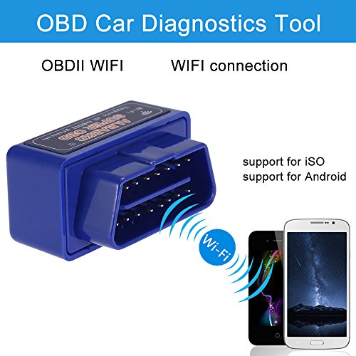 Kkmoon - Scanner per auto con interfaccia Bluetooth V2.1 OBD2