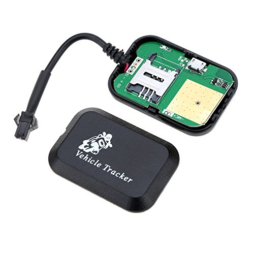 KKmoon SIM mini monitor GMS, tracciatore GPS globale, per veicolo, moto, bicicletta elettrica, auto, in tempo reale, per Android IOS, sistema di posizionamento