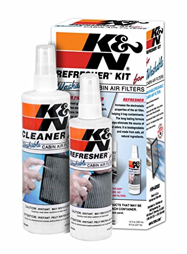 K&N, kit per la pulizia del filtro dell’abitacolo K&N 99-6000 [etichetta in lingua inglese]