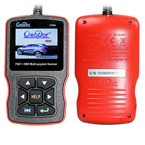 Kolsol creatore C508 OBDII/EOBD Multi-system scanner per Fiat/ALFA/Abrath/Lancia/airbag ABS Scan Tool