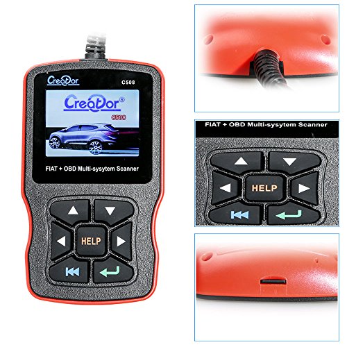 Kolsol creatore C508 OBDII/EOBD Multi-system scanner per Fiat/ALFA/Abrath/Lancia/airbag ABS Scan Tool