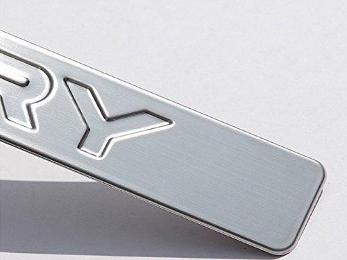 Kool Parts: 4 x Stainless Steel Door Sill Scuff Protective Plates for Year 2014, 2015, 2016
